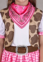 Girls Pretty Pink Cowgirl Costume Alt 5