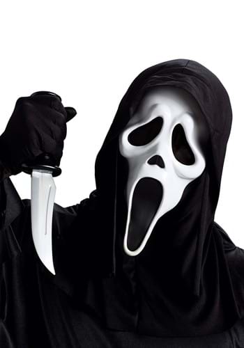Adult Ghost Face Mask and Knife Costume Kit | Scream Accessories