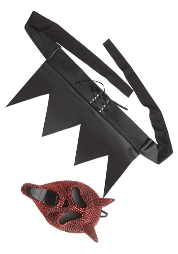Women's Ghost Face Bling Devil Costume | Scary Costumes