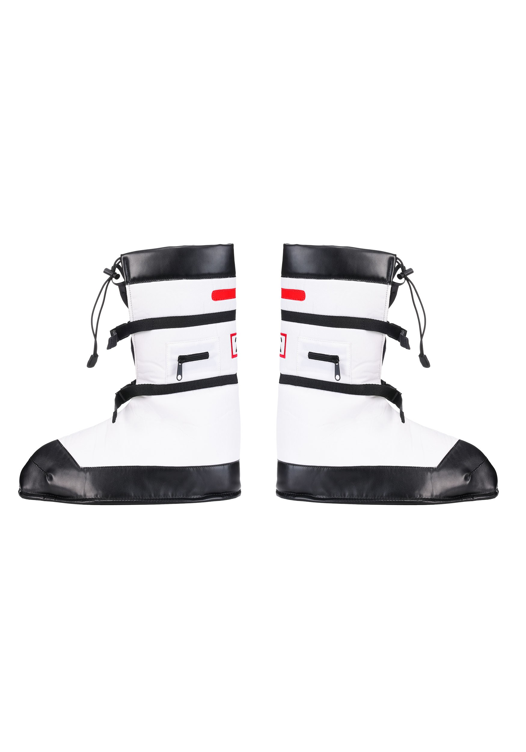 Adult Astronaut White Costume Boots | Astronaut Accessories