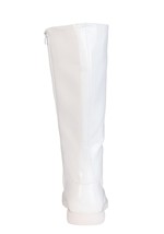 Adult White Wrestling Costume Boots Alt 3