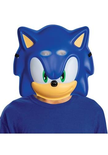Child Sonic the Hedgehog Costume Mask | Video Game Accessories