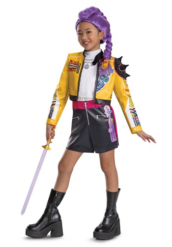 KPop Demon Hunters Classic Rumi Costume for Girls | Movie Costumes