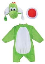 Infant Toddler Super Mario Posh Yoshi Costume Alt 1