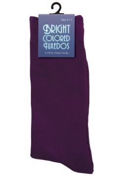 Men's Purple Socks