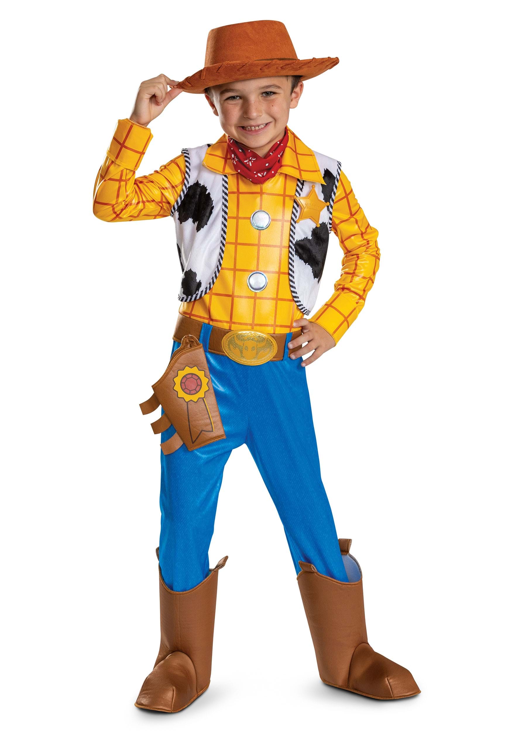 Boy's Deluxe Toy Story Woody Costume | Disney Costumes