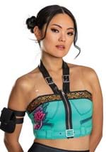 Adult KPop Demon Hunters Deluxe Zoey Costume Alt 2