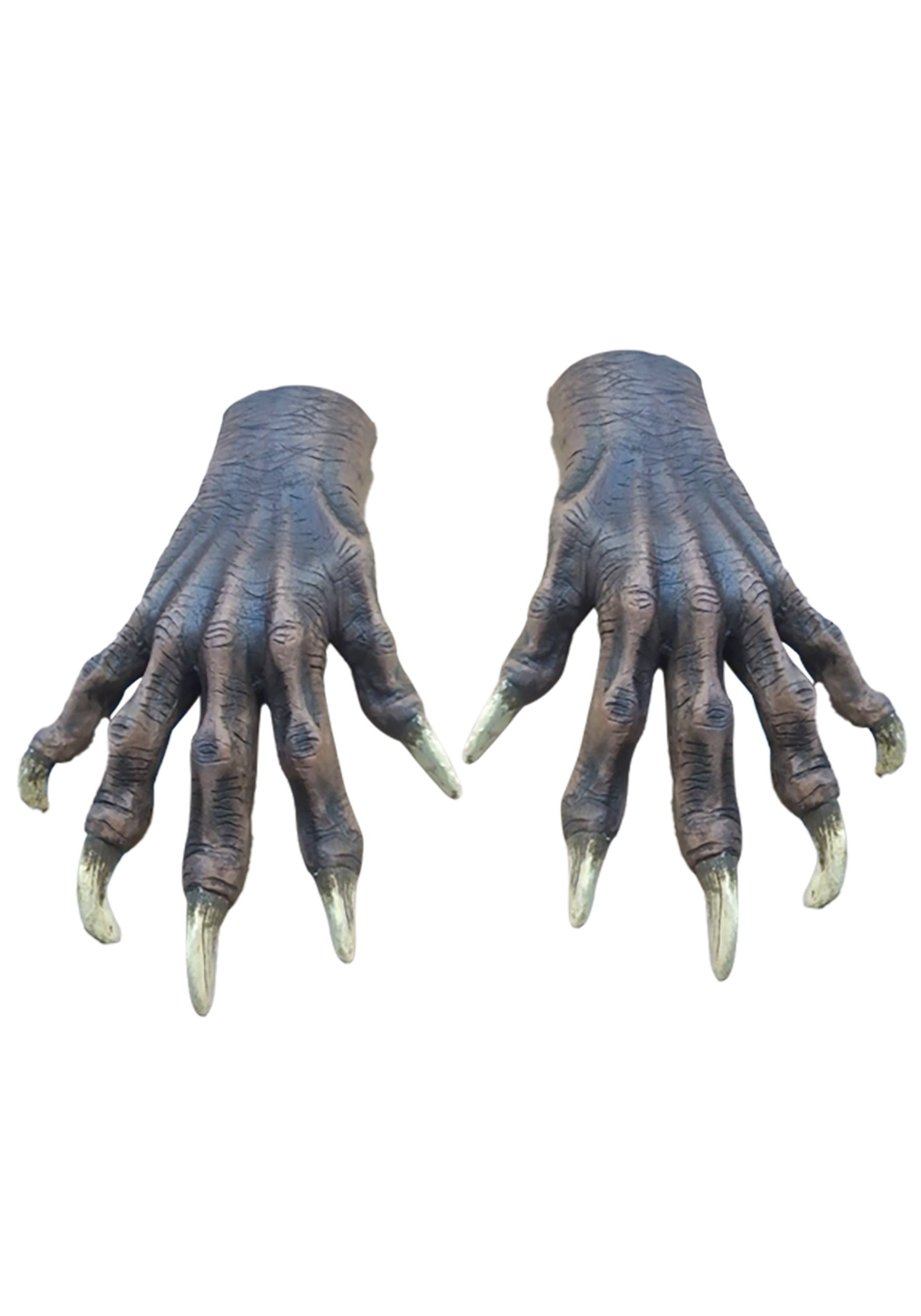 Adult Thrilling Costume Werewolf Gloves | Werewolf Accessories