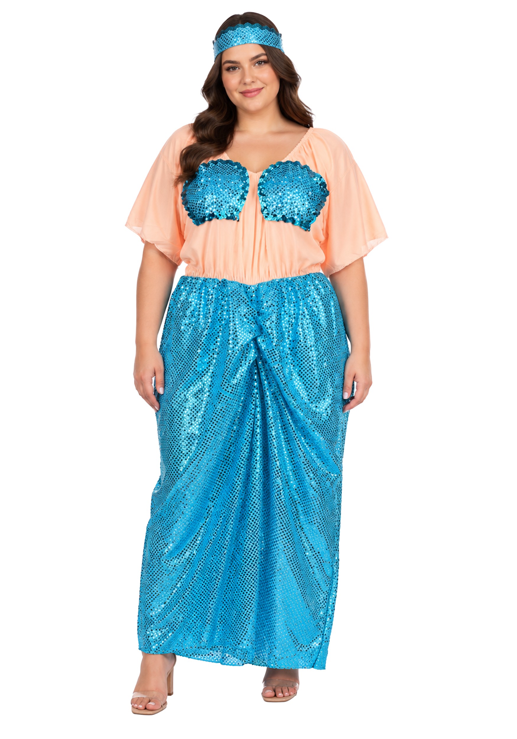 Women's Plus Size Mermaid Costume | Storybook & Fairytale Costumes