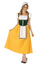 Plus Size Milk Maiden Costume Dress for Women