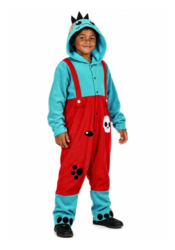 Kid's Monster Ozzie Costume Onesie | Costume Apparel