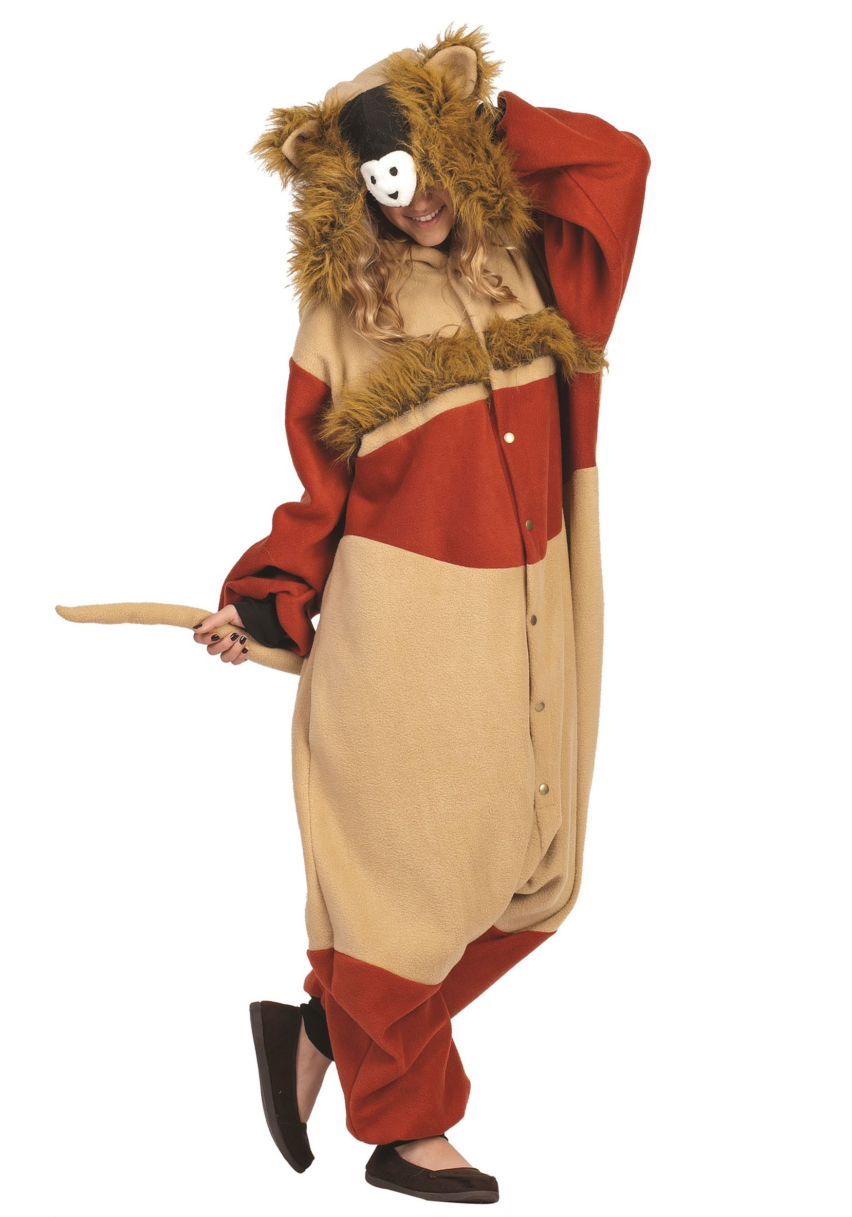 Harley Hamster Union Suit Costume for Adults | Animal Costumes