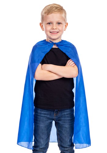 Kids Blue Superhero Cape