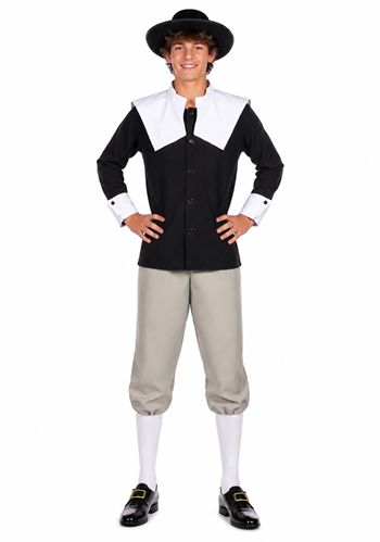 Boys Teen Traditional Pilgrim Costume