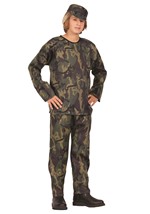Kids Commando Camo Costume Alt 1