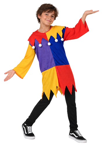 Kids Court Jester Costume