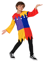 Kids Court Jester Costume 