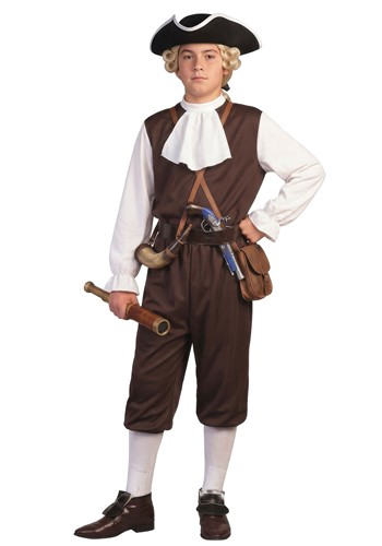 Kid's Colonial Boy Classic Costume | Historical Costumes