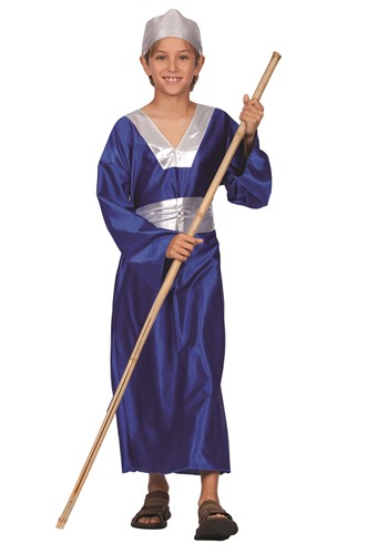 Boy's Wiseman Blue Robe Costume | Religious Costumes