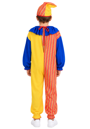Child Striped Clown Costume Suit | Clown Costumes