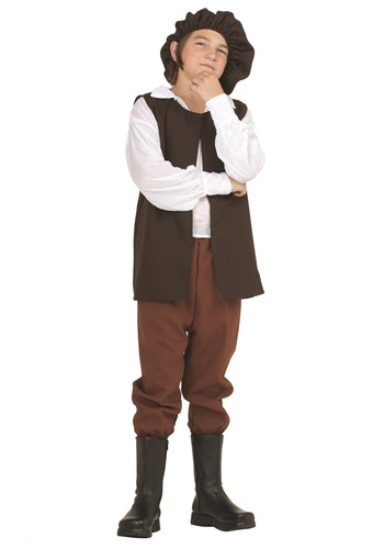 Boys Classic Renaissance Villager Costume