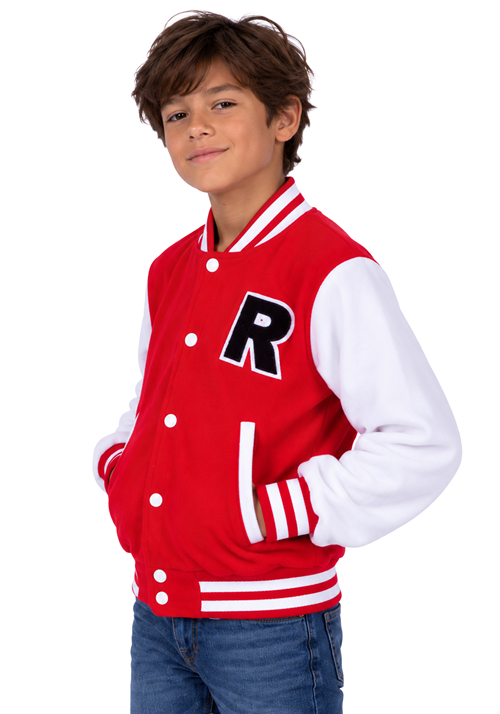 Child Red Letterman Jacket Costume