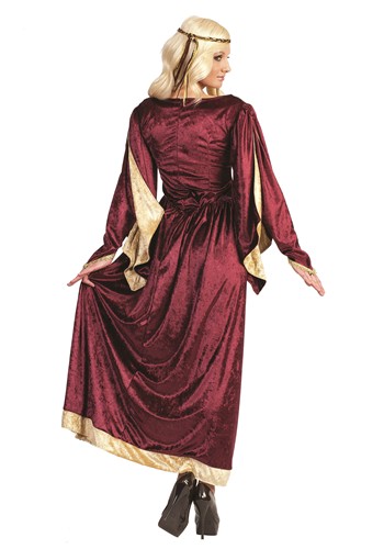 Women's Red Maid Marian Dress Costume | Historical Costumes