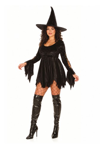 Women's Sexy Spell Caster Costume Dress upd