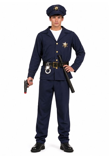 Boys Teen Classic Policeman Costume