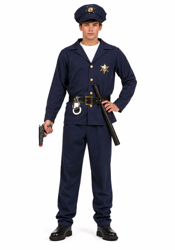 Boys Teen Classic Policeman Costume