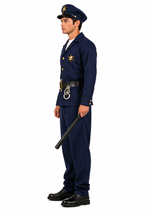 Boys Teen Classic Policeman Costume Alt 2