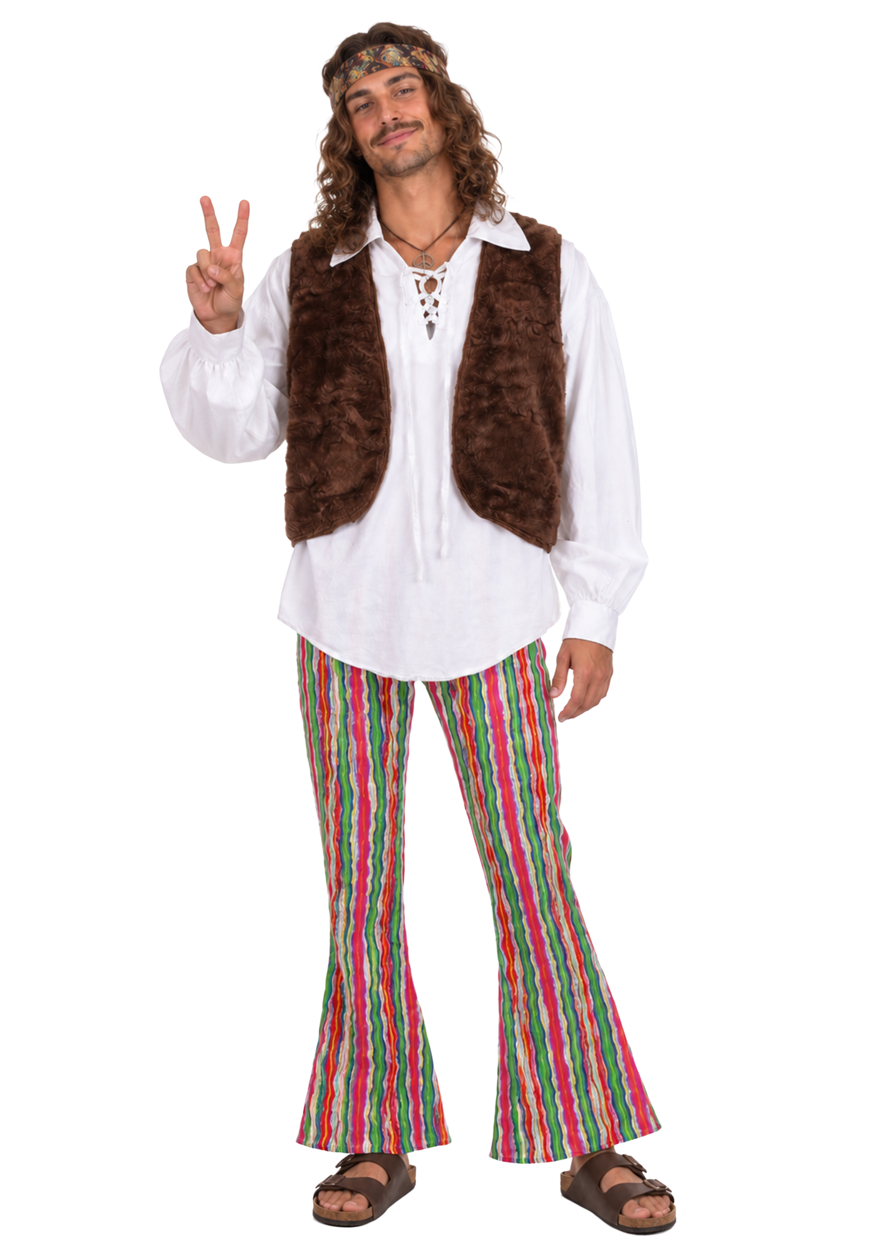 Men's Love and Peace 60's Costume | Hippie Costumes