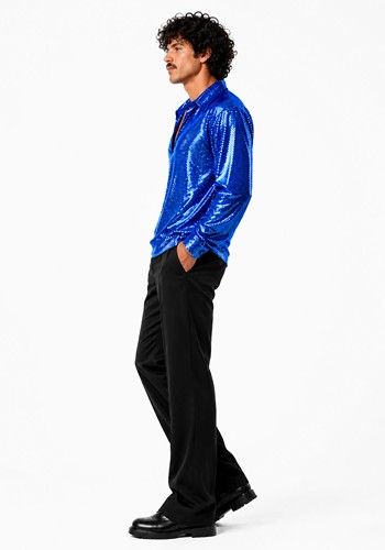Dance Fever Blue Men's Costume | 70's Costumes