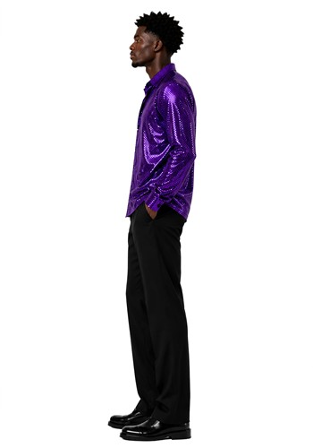 Dance Fever Purple Men's Costume | 70's Costumes