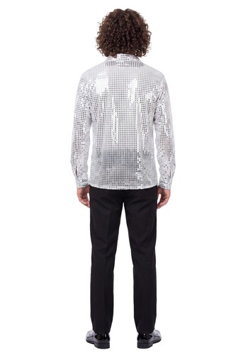 Men's Inferno Silver Disco Costume | Disco Costumes
