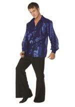 Men's Disco Inferno Black Costume Alt 1
