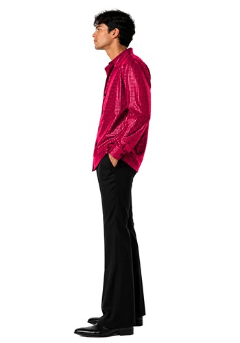 Men's Inferno Red Disco Costume | 70's Costumes