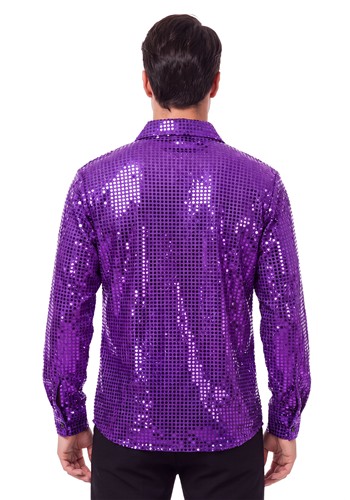 Men's Inferno Purple Disco Costume | Disco Costumes