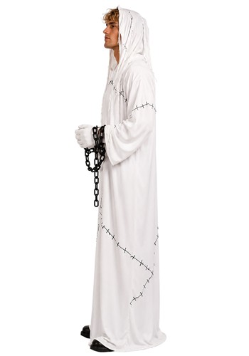 Ghostly Ghost with Chains Men's Costume | Ghost Costumes