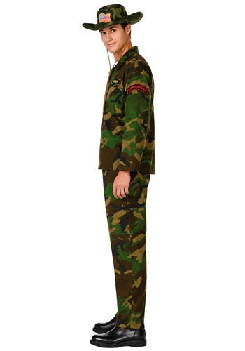 Jungle Commando Soldier Men's Costume | Army Costumes