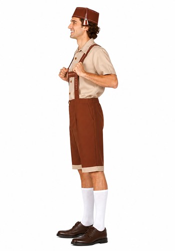 Wilhem Witbier German Lederhosen Men's Costume | International Costumes