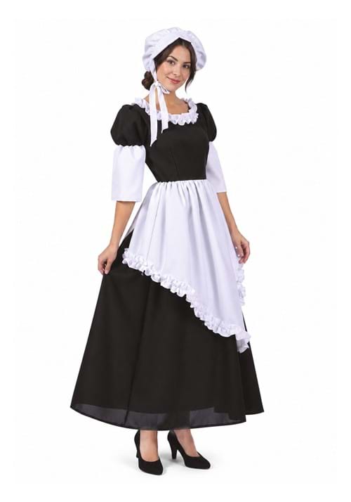 Women's Pilgrim Lady Costume upd