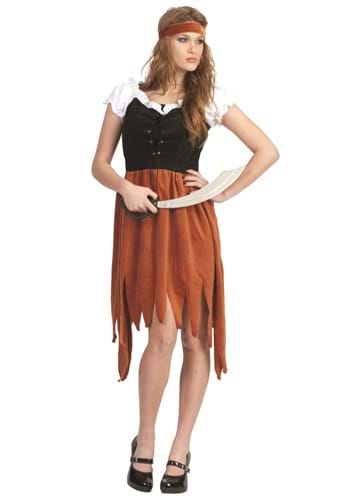 Womens Pirate of Treasure Costume