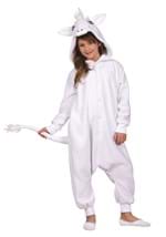 Kids Una the White Unicorn Onesie Costume