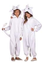 Kids Una the White Unicorn Onesie Costume Alt 2