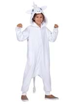 Kids Una the White Unicorn Onesie Costume Alt 1