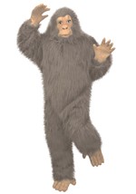 Adult Gray Gorilla Costume Alt 1