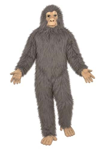 Adult Gray Gorilla Costume new