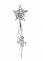 Fairy Silver Sequin Accessory Wand