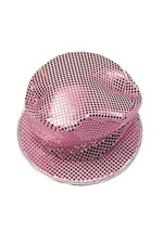 Adult Purple Sequin Top Accessory Hat Alt 4